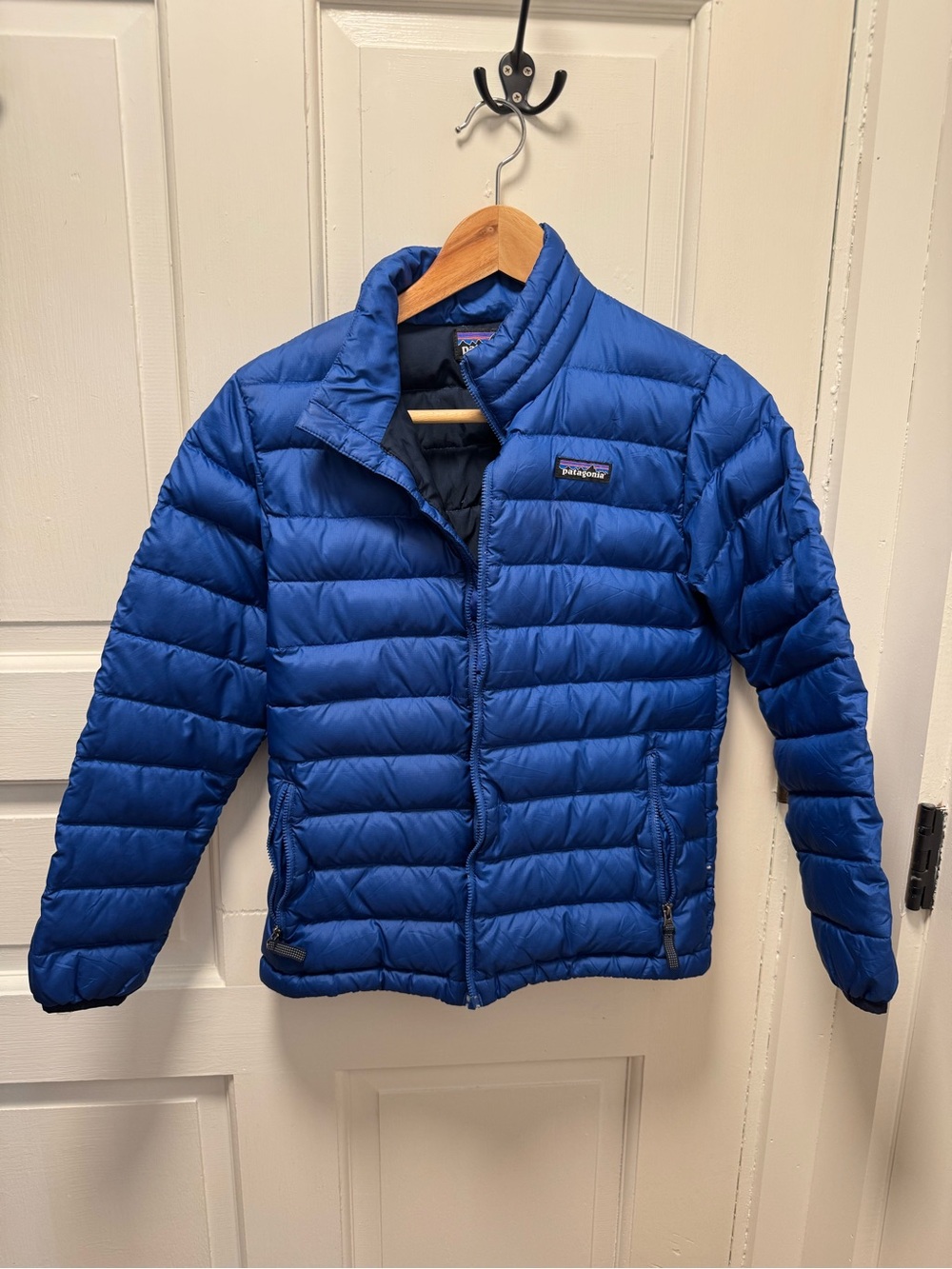 Patagonia Kids Royal Blue Puffer Jacket